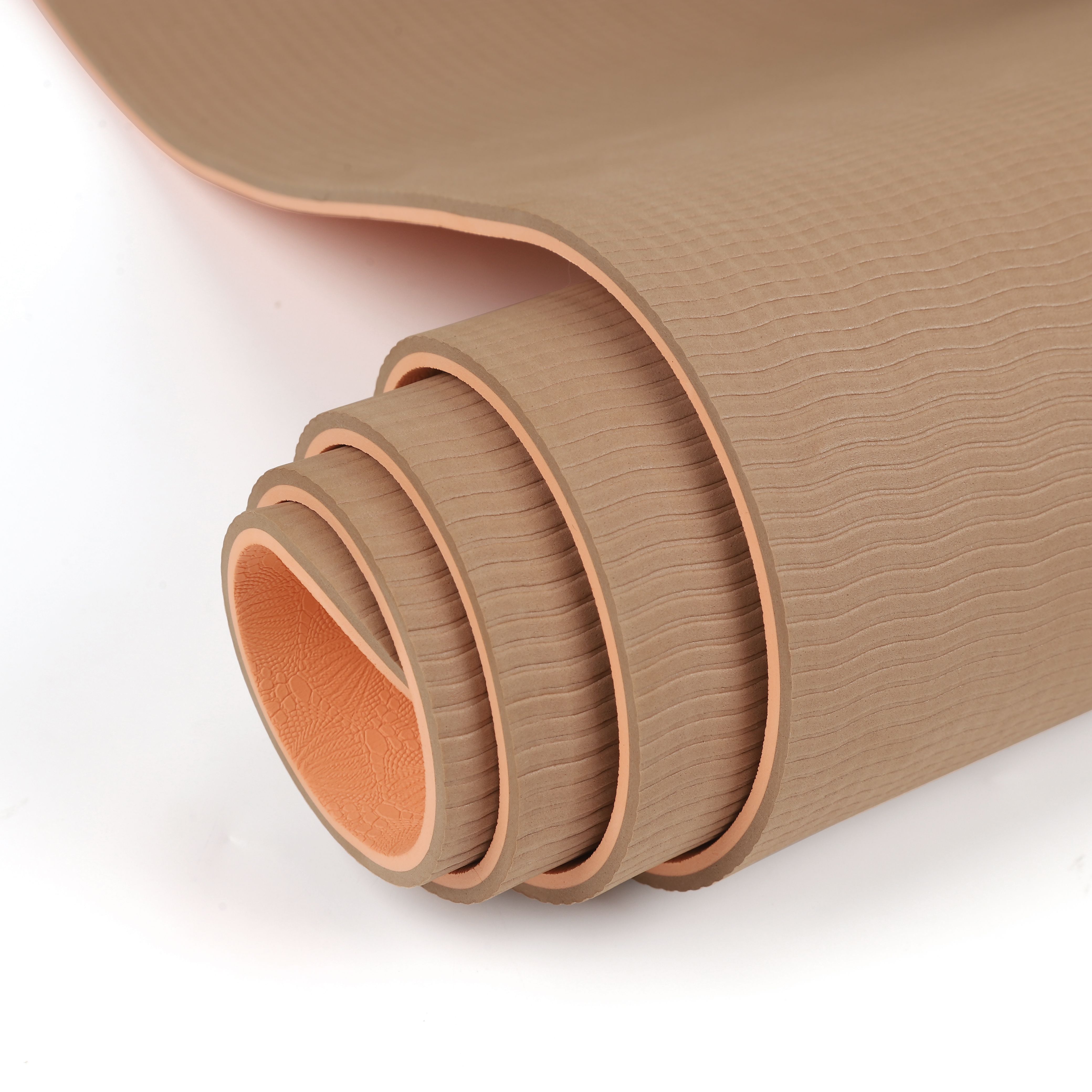 Килимок для фітнесу та йоги Gemini Sport TPE+TC 6мм GE-60026