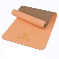 Килимок для фітнесу та йоги Gemini Sport TPE+TC 6мм GE-60026