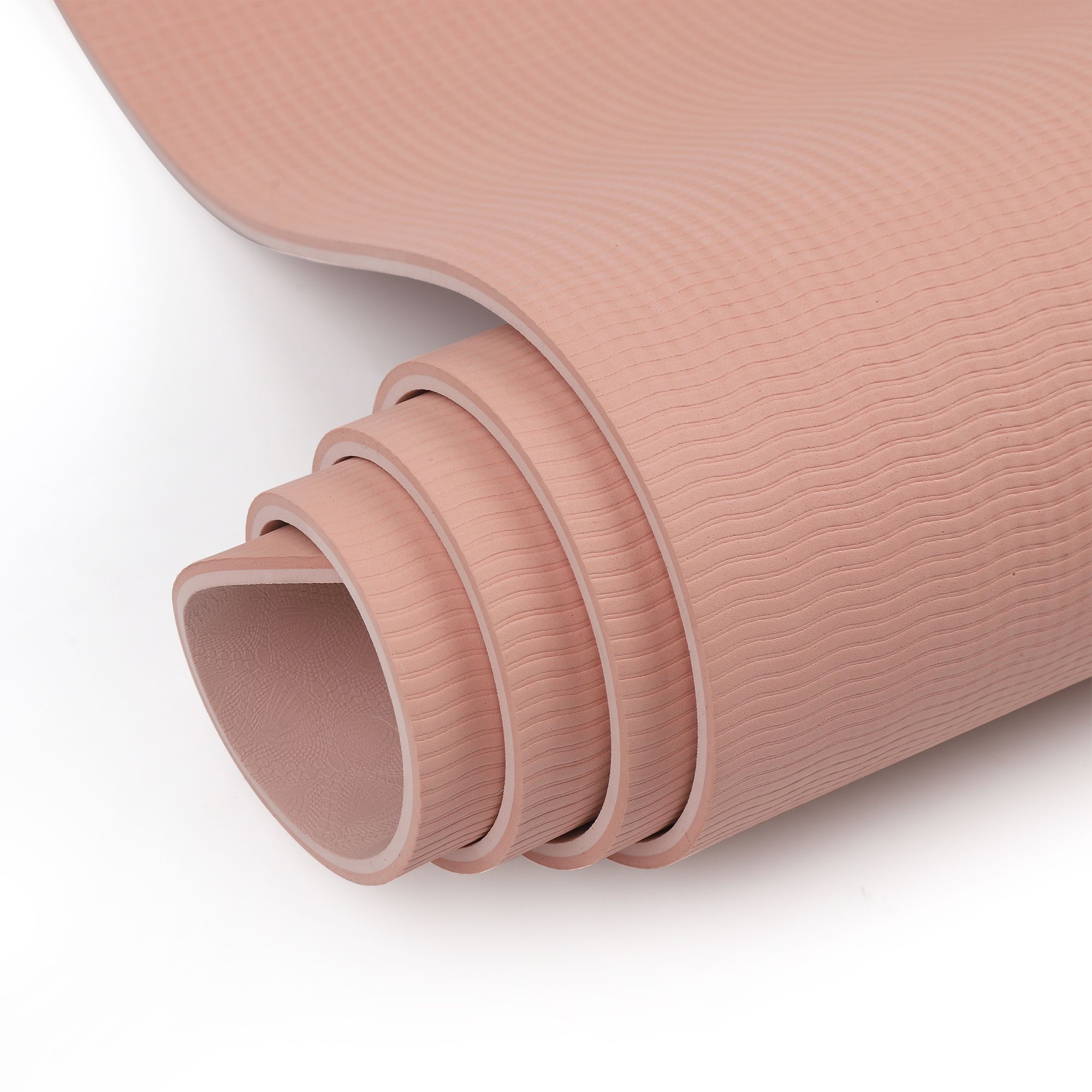 Килимок для фітнесу та йоги Gemini Sport TPE+TC 6мм GE-60027