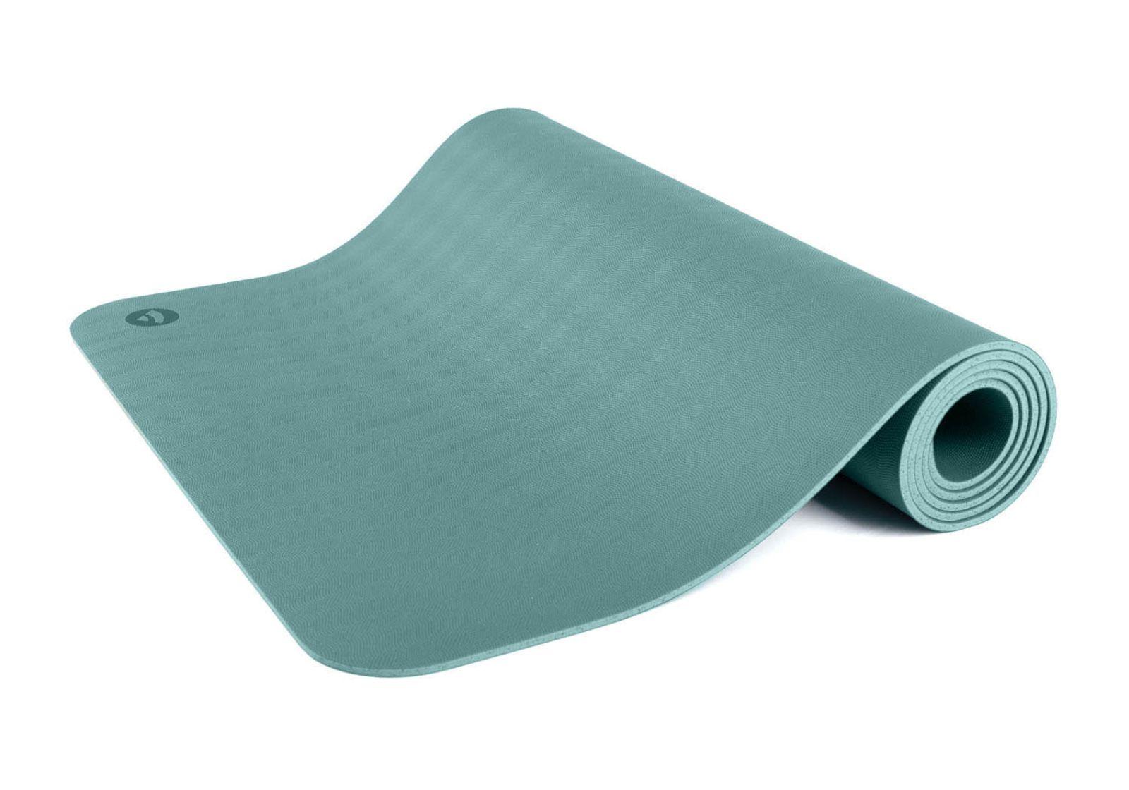Каучуковий килимок для йоги Bodhi EcoPro Diamond Крижаний Блакитний