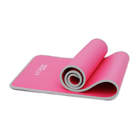 Килимок спортивний Cornix NBR 183 x 61 x 1 cм для йоги та фітнесу XR-0095 Pink/Grey