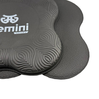 Підставка під коліно та лікоть для йоги та фітнесу Gemini 2 шт Чорний SMG-6900BK