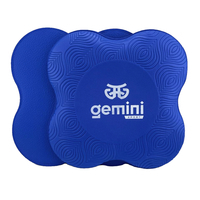 Підставка під коліно та лікоть для йоги та фітнесу Gemini 2 шт Синій SMG-6900BL