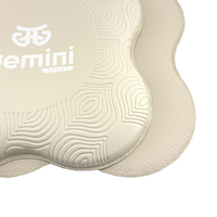 Підставка під коліно та лікоть для йоги та фітнесу Gemini 2 шт Бежевий SMG-6900Milk