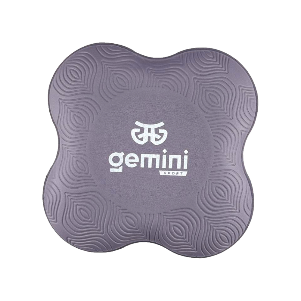 Підставка під коліно та лікоть для йоги та фітнесу Gemini 2 шт Сірий SMG-6900GREY