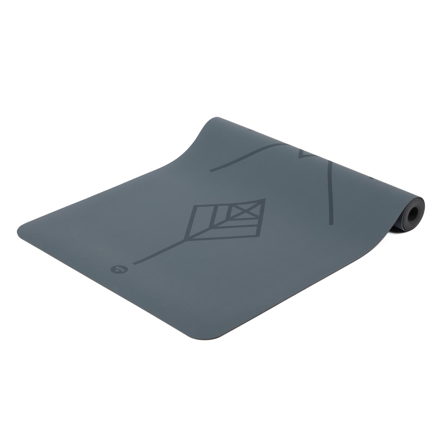 Йога-мат Bodhi Phoenix Tribalign Темно-Синій Матовий 