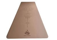 Килимок для йоги каучуковий Vimal Celestial Unalome Caramel RAO 185×68×0.4 см