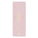 Килимок для йоги каучуковий поліуретан Gemini Sport Pro 183см*68см*5мм PUY-3900-13 Світло-Рожевий