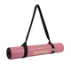 Килимок для йоги каучуковий поліуретан Gemini Sport Pro 183см*68см*5мм PUY-3900-15 Рожевий