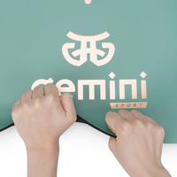 Килимок для йоги каучуковий поліуретан Gemini Sport Pro 183см*68см*5мм PUY-3900-3 М’ятний