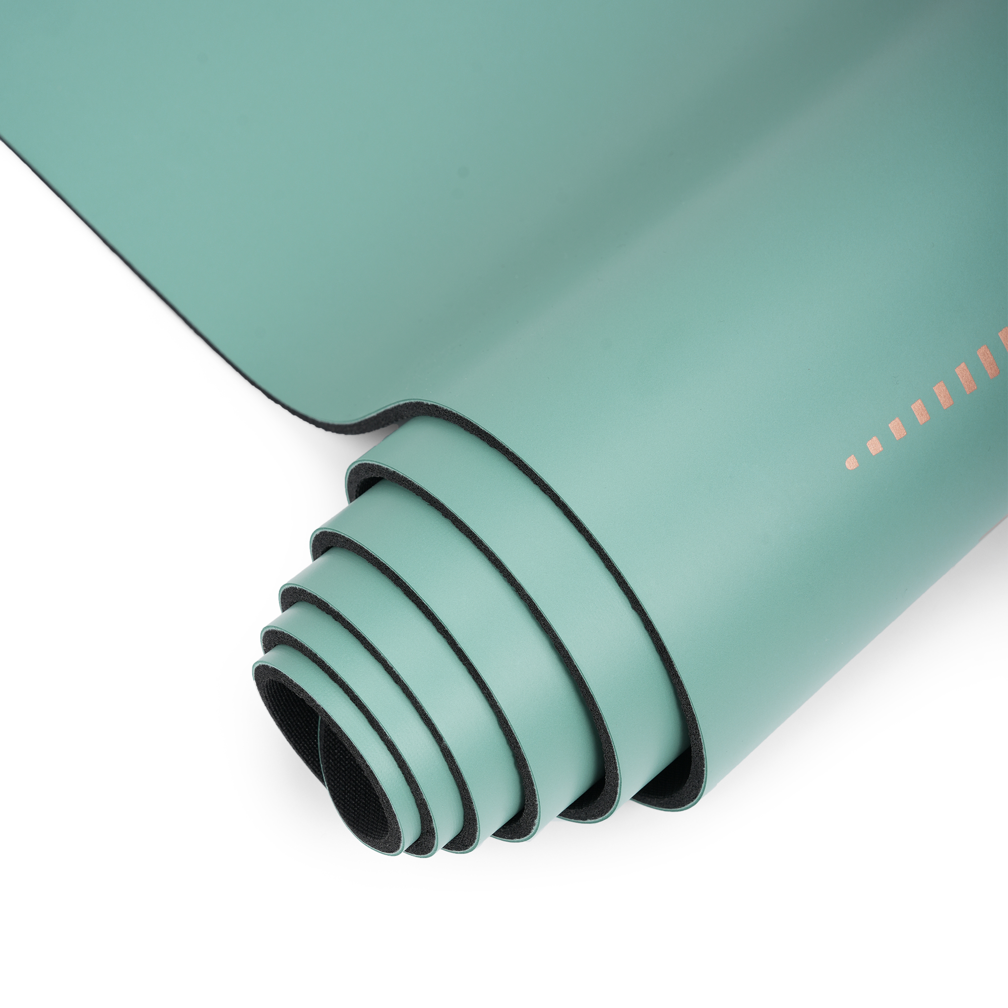 Килимок для йоги каучуковий поліуретан Gemini Sport Pro 183см*68см*5мм PUY-3900-3 М’ятний