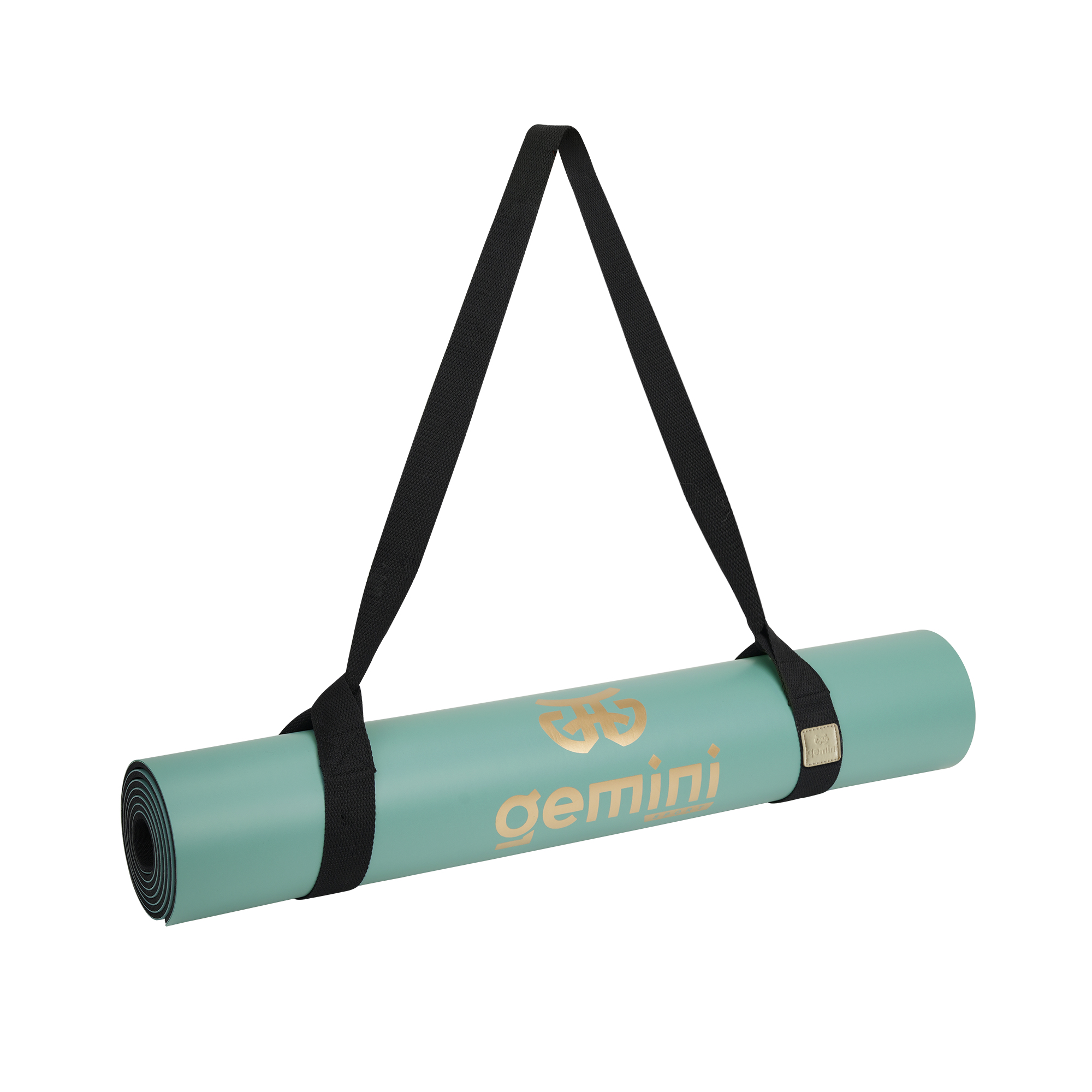 Килимок для йоги каучуковий поліуретан Gemini Sport Pro 183см*68см*5мм PUY-3900-3 М’ятний