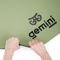 Килимок для йоги каучуковий поліуретан Gemini Sport Pro 183см*68см*5мм PUY-3900-16 Оливковий