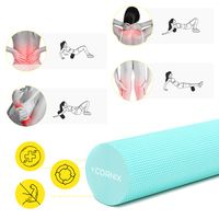 Масажний ролик Cornix EVA+ 90 x 15 см (валик, роллер) XR-0315 Mint