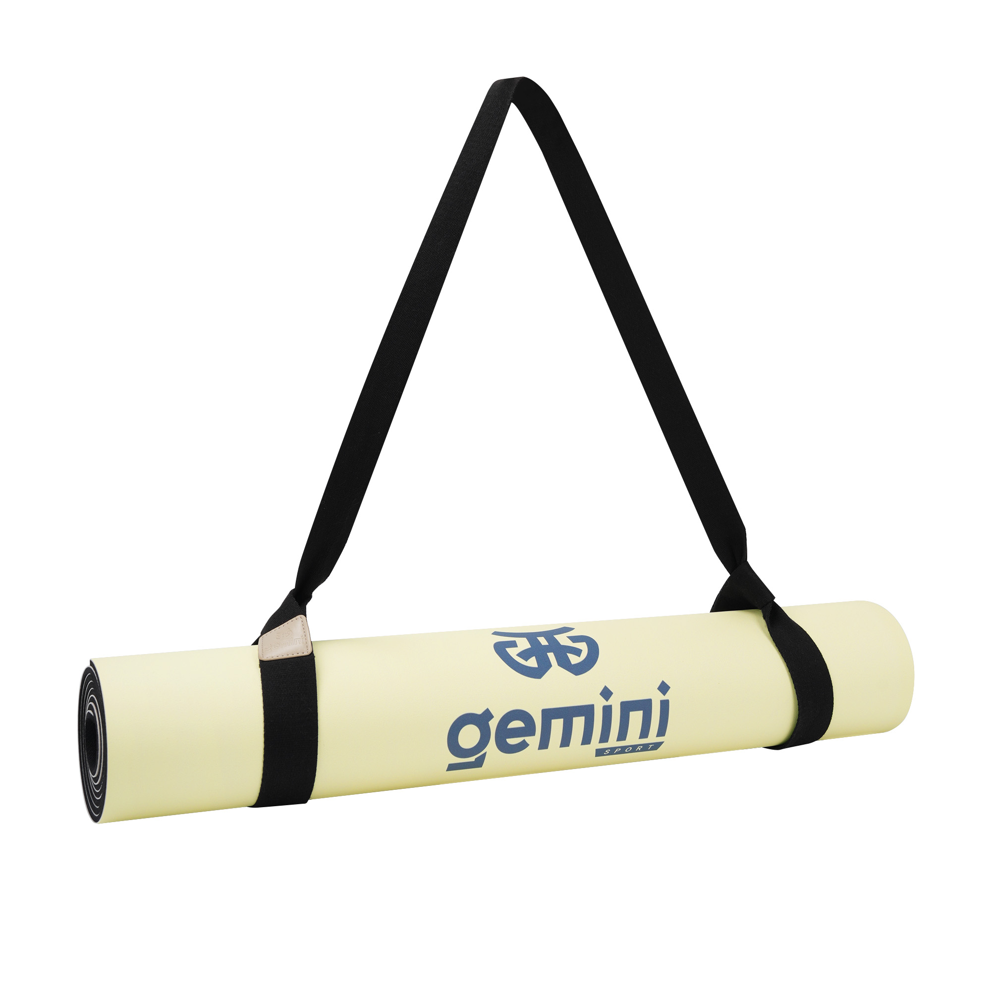 Килимок для йоги каучуковий поліуретан Pro ILLustration Gemini Sport Pro 183см*68см*5мм PUY-5900-2 Світло-рожевий