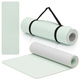Килимок спортивний Actiget TPE 183 x 61 x 0.6 см для йоги та фітнесу ACT0024 Mint/Grey