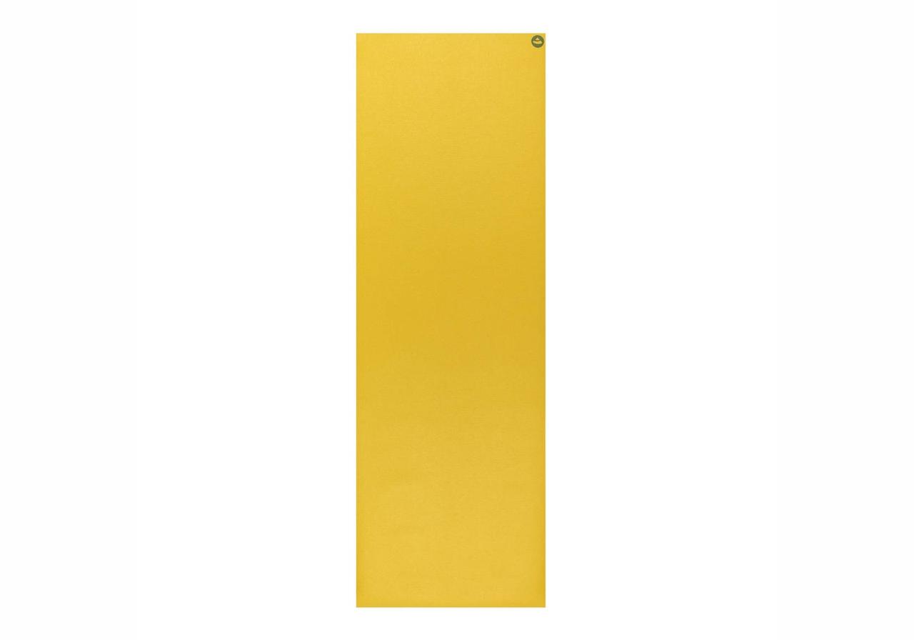 Килимок для йоги Bodhi Rishikesh Premium (Ришикеш) 80х200 см Гірчично-жовтий