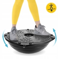 Балансувальна платформа 4FIZJO Bosu Ball 60 см Black (P-5905973402446)