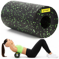 Масажний ролик Actiget EPP 29.5 x 15 см (валик, роллер) ACT0094 Black/Green