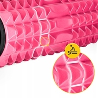 Масажний ролик 4FIZJO EVA 33 x 14 см (валик, роллер) Pink (P-5907739314352)