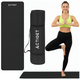 Килимок спортивний Actiget NBR 183 x 61 x 1 cм для йоги та фітнесу ACT0020 Black