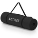 Килимок спортивний Actiget NBR 183 x 61 x 1.5 cм для йоги та фітнесу ACT0016 Black