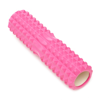 Масажний ролик Cornix EVA 45 x 12.5 см (валик, роллер) XR-0332 Pink