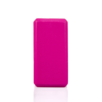 Блок для йоги Gemini Eva Pro 180грам 23х15х7, 5см (Рожевий) Pink GBK-1003