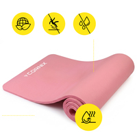 Килимок спортивний Cornix NBR 183 x 61 x 1.5 cм для йоги та фітнесу XR-0497 Pink